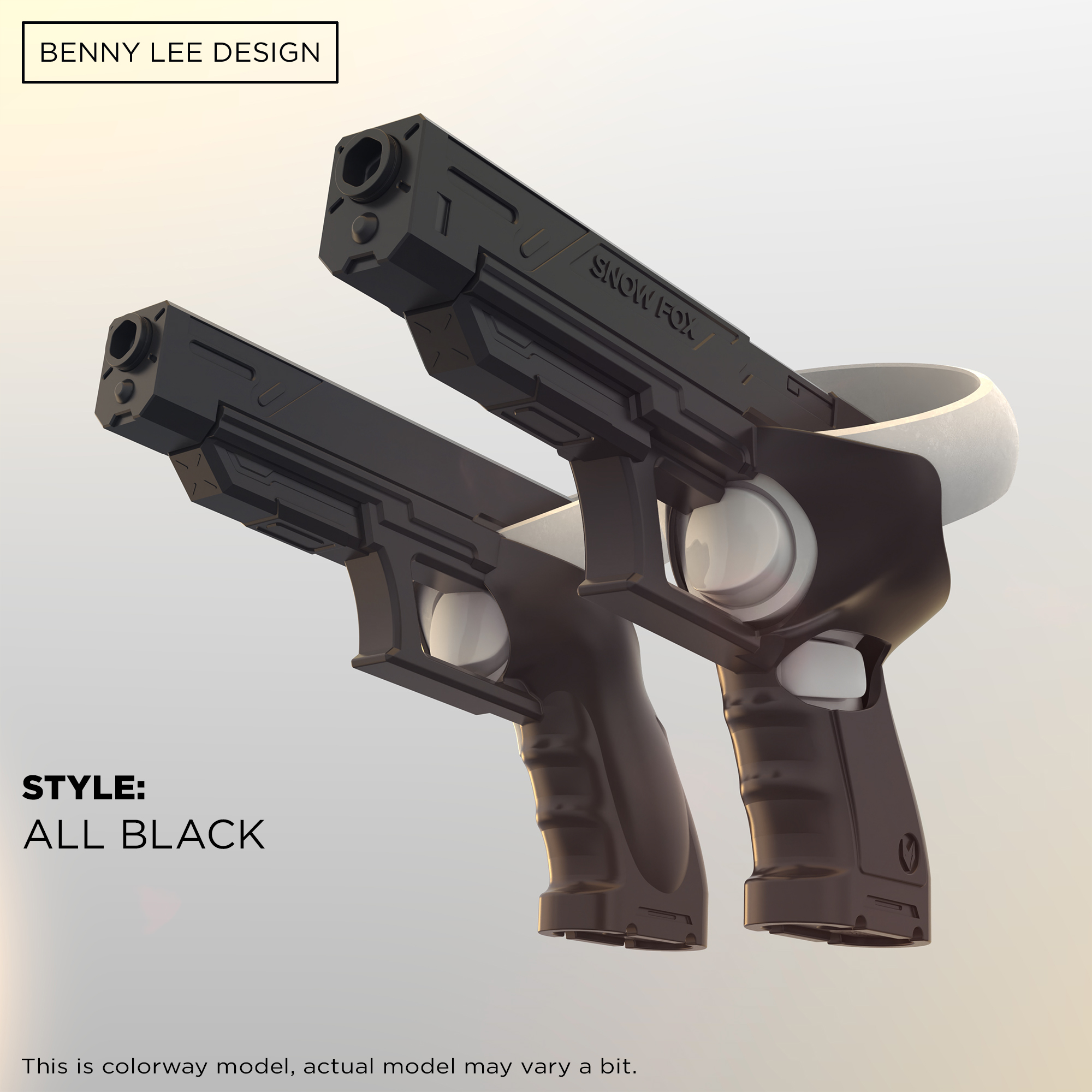 QUEST 2 VR Pistol (3D PRINTED PARTS)